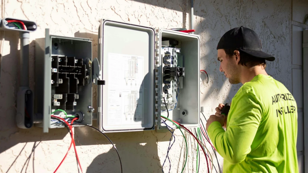 Installation panneau électrique - Dls Energy